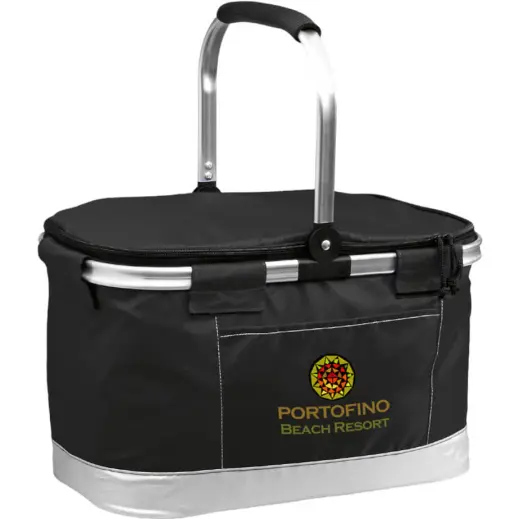 Hampton Basket 30-Litre Cooler Front Branded